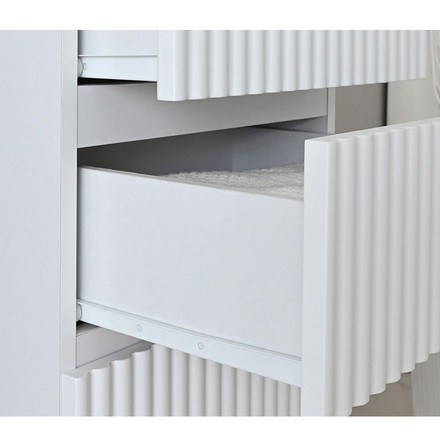 アランチェストALN90-45H WH ホワイト 幅44.5cm チェスト 収納 収納ケース 引き出し 洗面所 寝室