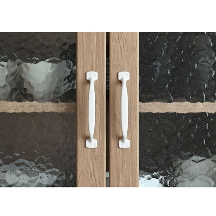 リビストカップボードRV180-60C GN グレーナチュラル 幅58cm カップボード カウンター キッチンボード