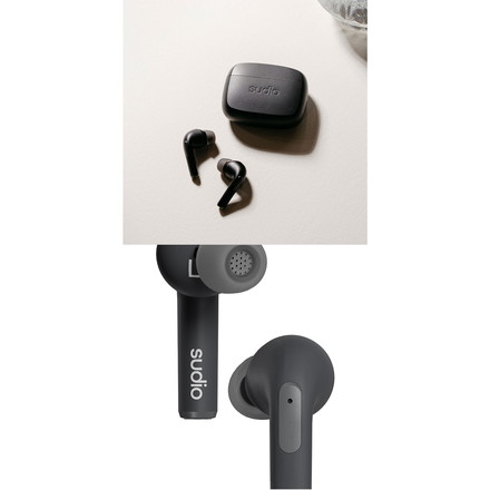 【国内正規品】 sudio N2 Pro 完全ワイヤレスイヤホン インイヤー カナル bluetooth 長時間 ANC ノイズキャンセリング サンド