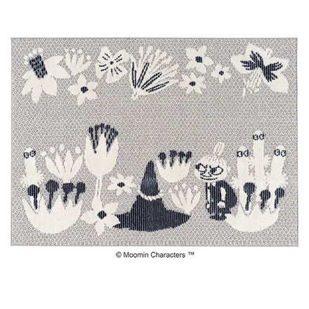 ラグ 日本製 130×185cm ムーミン MOOMIN KOBANA rug コバナ ラグ ラグマット 防ダニ 北欧