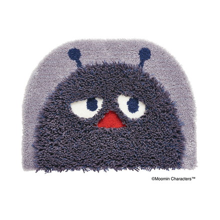 マット 日本製 45×60cm ムーミン MOOMIN MOJYA MOJYASTINKY MAT モジャモジャ スティンキーマット ラグマット 玄関マット