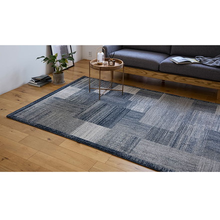 ラグ ブレア 200×250cm ラグマット パイル 家庭用 子ども ペット カーペット 絨毯 ブルーグリーン 長方形 リビング ダイニング フローリング