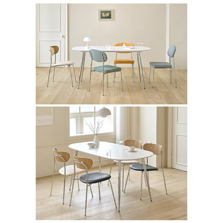 roomnhome ダイニングテーブル 幅120cm 140cm 丸型 ホワイト クイーンズ クロムテーブル 120cm ラウンド