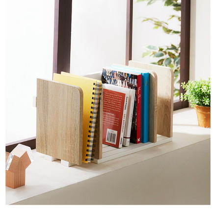 ヴィンテージ調 ブックスタンド ブラック