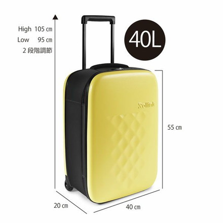 Rollink キャリーケース 40L ウォームグレー