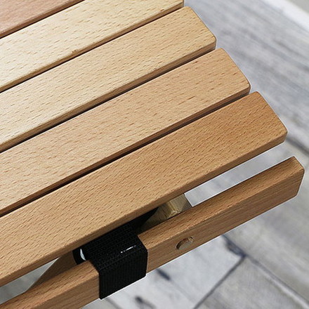 角利産業 KINGMAX ウッドロールテーブル120 89213