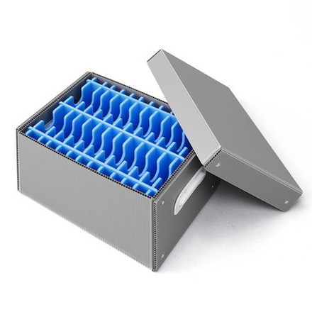 サンワサプライ プラダン製スマホ収納ケース 22台用 CAI-CABPD41