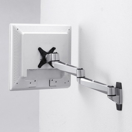 サンワサプライ 水平多関節液晶モニターアーム 壁面用 CR-LA1001N