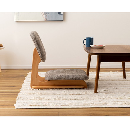 フロアチェア フロアチェア 座椅子 チェア チェアー イス 椅子 シンプル 低め ロースタイル 天然木 木製