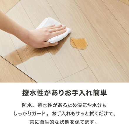 冷蔵庫マット ポリカーボネート 2mm厚 3mm厚 XXS~XXL 防カビ 床保護 キズ防止 防汚 撥水 防水 防振 2mm M