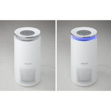 大志 空気清浄機 レビレース ウイルス浄化空気清浄機 360°方向 空気循環 おしゃれ TAC-2100 シンプル 360度