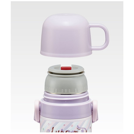 サンリオ 新柄 水筒 キッズ 2WAY仕様 直飲み・コップ飲み 保冷・保温 ステンレスボトル クロミ シナモロール マイメロディ キティ SKDC4 スケーター Skater Sanrio マイメロディ