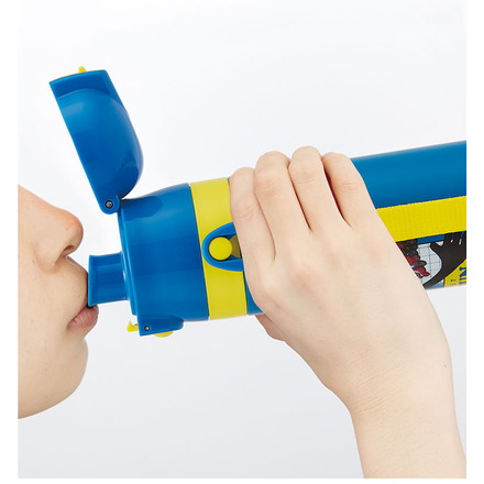 パペットスンスン 新柄 水筒 キッズ 直飲み 470ml 保冷 ステンレスボトル 紐付き 真空二層 SDC4 スケーター Skater PUPPET SUNSUN