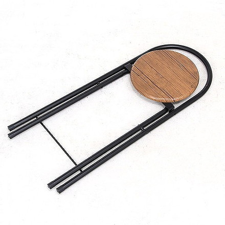 カウンターテーブル&チェアー 3点セット W1100×D470×H865mm MDF PVC