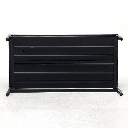 リビングテーブル棚付 W800×D400×H370mm スチール PB(PVC)