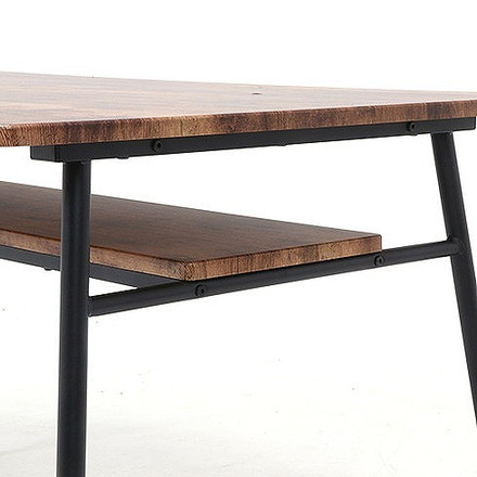 ダイニングテーブル W1200×D750×H700mm スチール PB(PVC)