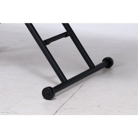 昇降テーブル ブラウン 幅100cm 奥行55cm 高さ12~70cm