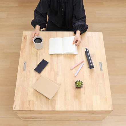 NS TATAMI センターテーブル 天然木 木目 テーブル リビング ワンルーム