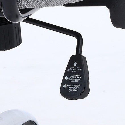 ファブリッシュチェア Mix W615×D645×H1110~1190mm 430~510mm 合成皮革 鋼