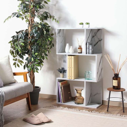 S型ディスプレイラック3段 大理石