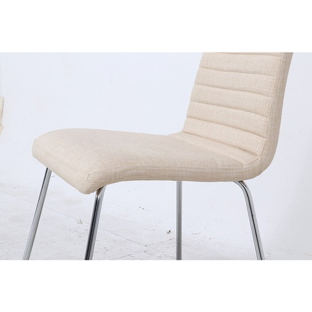 チェアー ファ W490×D560×H870mm 480mm ウレタンフォーム スチール アイボリー