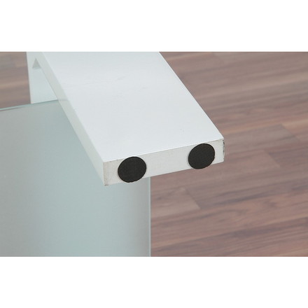 センターテーブル フォーカス W1000×D600×H450mm 強化ガラス スチール