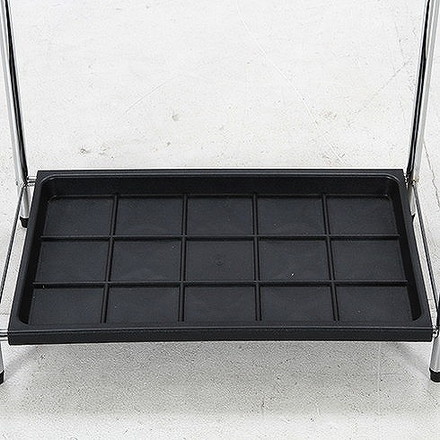 クロム傘立て W475×D285×H620mm スチール おしゃれ クロム