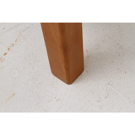 ダイニングベンチ W1000×D380×H435mm 天然木(ラバーウッド) ライトブラウン