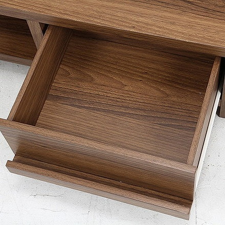 TV台 Lブラウン W1200×D385×H280mm テレビ台 ローボード