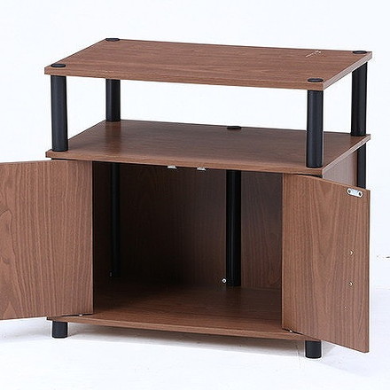 TVラック 60S W600×D395×H579mm プリント紙化粧パーティクルボード プラスチック おしゃれ