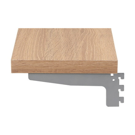 什器用棚板 幅89.7×奥行20×高さ2.6cm 棚受け2枚付 陳列棚 ナチュラル