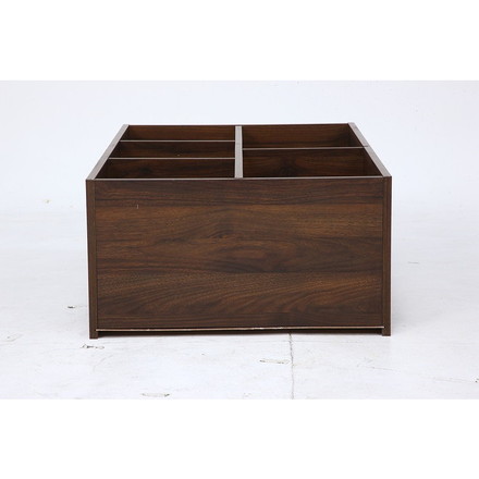 フリーボックス ミディアムブラウン 幅55×奥行29×高さ88cm プリント紙化粧パーティクルボード