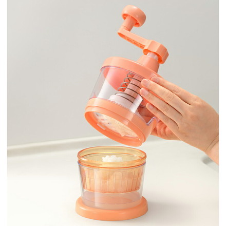 和平フレイズ カラフルスマイル 回転大根おろし器(水切りカゴ付) ME-7259