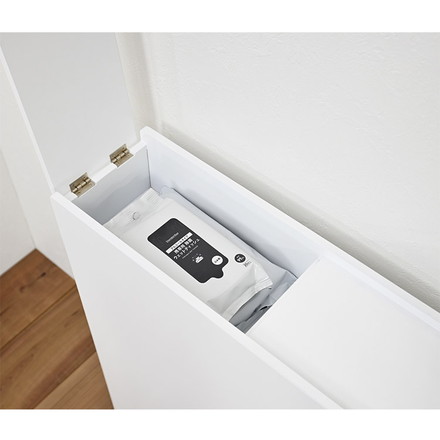 完成品 トイレラック たっぷり収納スリムトイレラック 12ロール収納可能 トイレ収納 隙間収納 トイレ用品