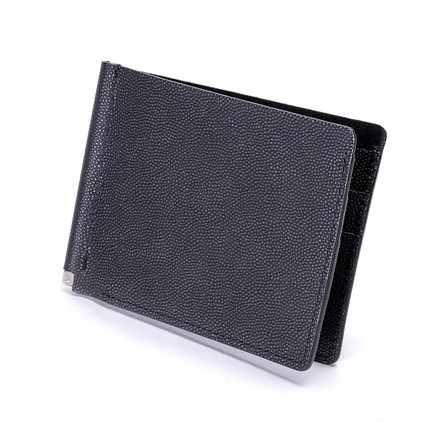 イーラ 財布 マネークリップ 札入れ カードケース NEW VINTAGE NO COIN WALLET ERA U007 Black ss2403 Gray