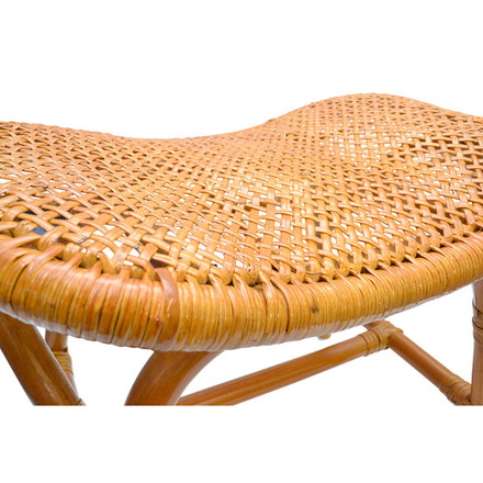 スツール ラタン 天然 四角 椅子 腰掛け 完成品 コンパクト 軽量 北欧風 ナチュラル 玄関 リビング ダイニング 和室