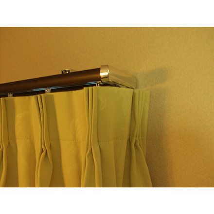 サイドユニットレール ブラインド シェード ロール インテリア サイドユニットレール 木目ミディアム（I0823）