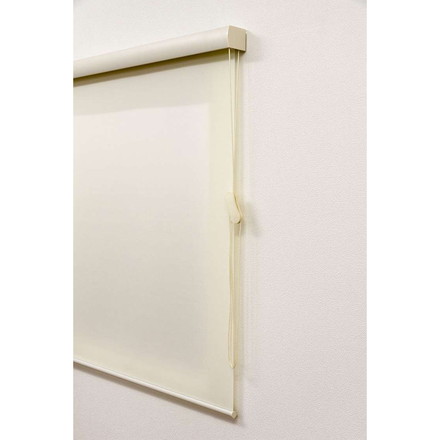 ロールスクリーン カバー付き 幅60cm×高さ135cm シンプル 北欧 オフィス マンション 間仕切り グリーン