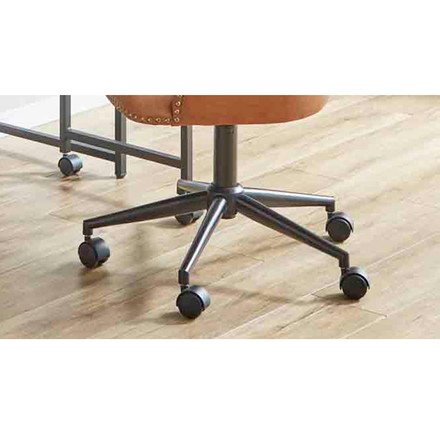 ワークチェア モダン ミッドセンチュリー PUレザー キャスター付き 昇降式 デスクチェア 回転チェア 書斎 リモート