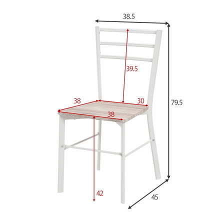 デスク チェア 2点セット 幅80cm 奥行45cm 2口コンセント PCデスク パソコンデスク 机 作業机 ブラウン