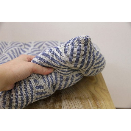 インド綿シートクッション クラック 約40×40cm NV