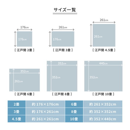 日本製 抗菌カーペット ミーテ 江戸間4.5畳 約261×261cm フリーカット 抗菌 防臭 タフトカーペット 平織り 敷き詰めカーペット 子供部屋 ラグ ブルー[600016245]