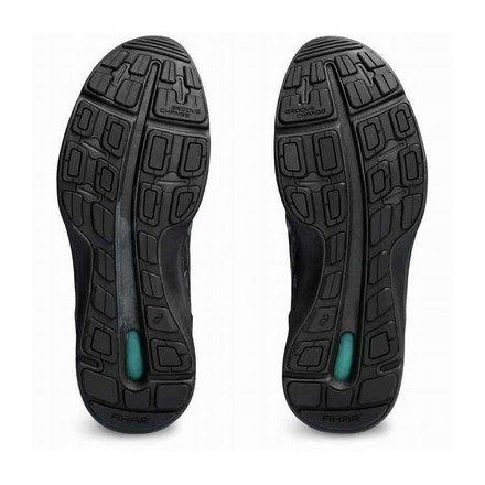 asics アシックス HADASHIWALKER M056 27cm BLACK/K アシックスウォーキングシューズ アウトドア ウォーキング お出かけ用 散歩 旅行 運動靴 陸上競技 短距離