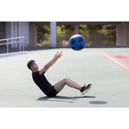 ニシ・スポーツ NISHI メガソフトメディシンボール2 5kg F NC ボディケア フィットネス 陸上競技 備品 トレーニング器具 部活 運動 体育