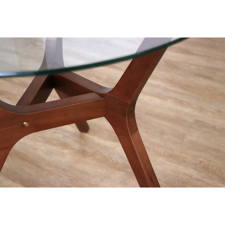 アモール 幅70cm カフェテーブル 丸テーブル リビングテーブル 円型 コーヒーテーブル