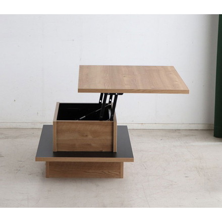 アニュイ リフトアップテーブル 幅90cm センターテーブル 日本製 完成品 リフトアップ式