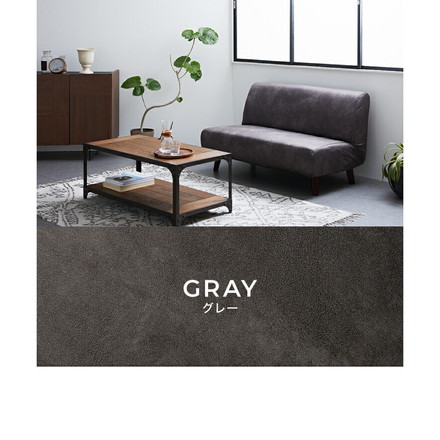 ソファーカバー 2人掛け用 レザー調 肘なし 肘無し 伸縮素材 ストレッチ ズレない 合皮 合成皮革 ダークブラウン