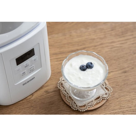 ヨーグルトメーカー IYM-016-W アイリスオーヤマ ギリシャヨーグルト 牛乳パック 飲むヨーグルト 甘酒メーカー 発酵食品 低音調理 美容 手作り