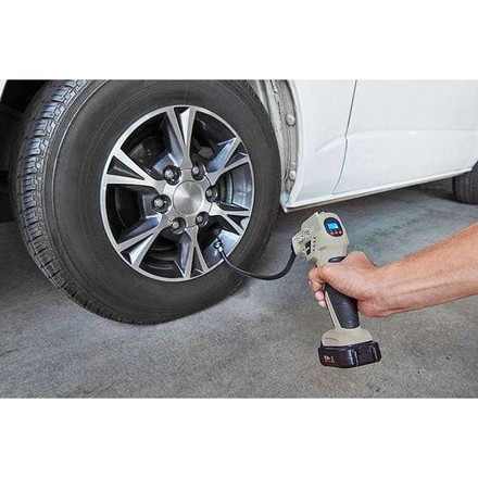 充電式エアコンプレッサ10.8V JAC10TC サンドベージュアイリスオーヤマ