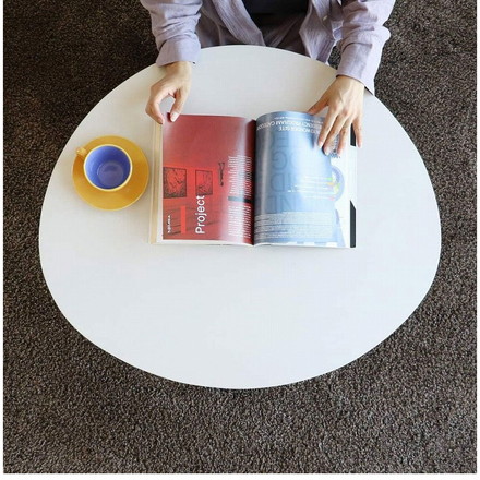 折りたたみテーブル 幅80×奥行70×高さ35 折りたたみテーブル おにぎり形 コンパクトテーブル